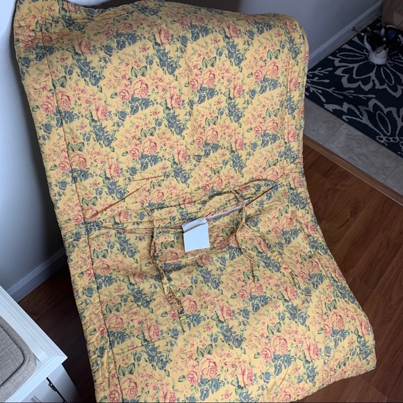 2 Greenland Home Quilt Roses Sham King 20x36 - Picture 2 of 3